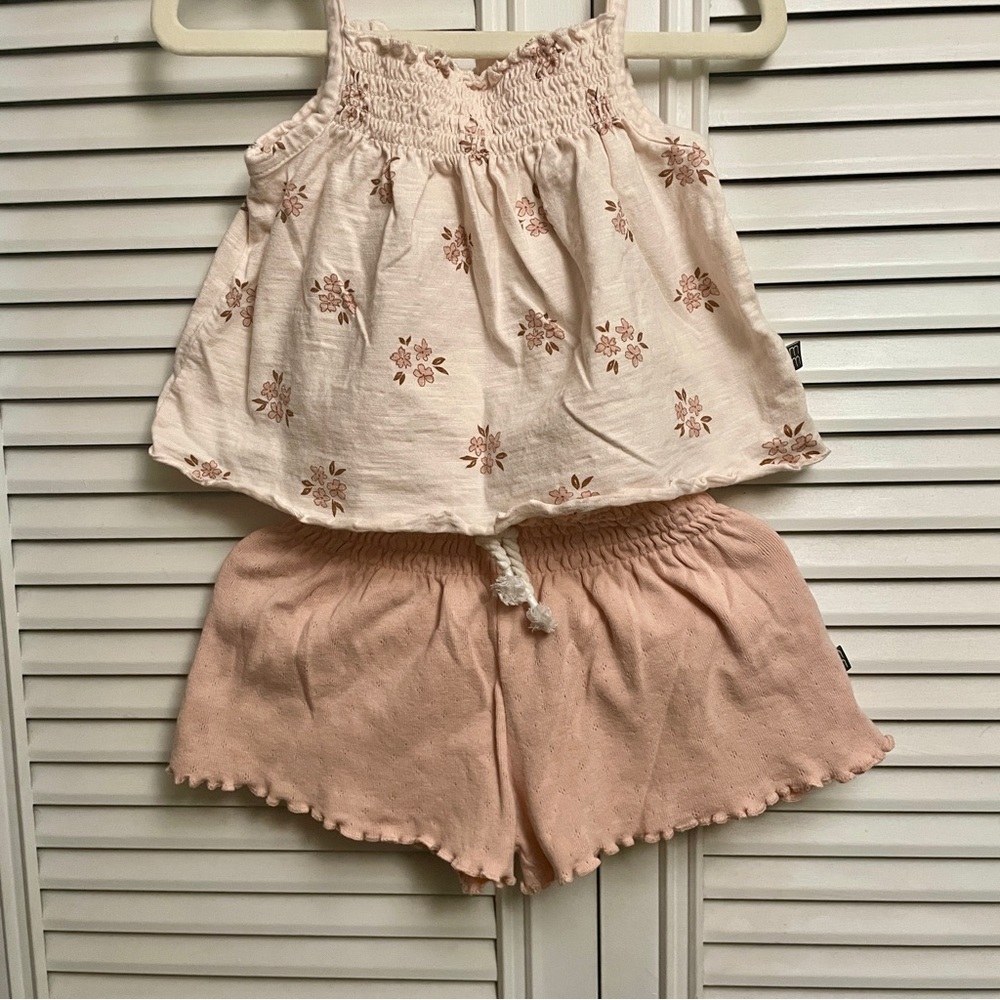 Modern Moments by Gerber Toddler Girl Organic Matching Set